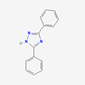 3,5-Diphenyl-4H-1,2,4-triazole structure, CAS 2039-06-7