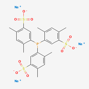 Tris(4,6-dimethyl-3-sulfonatophenyl)phosphine trisodium salt hydrate,TXPTS structure, CAS 443150-11-6