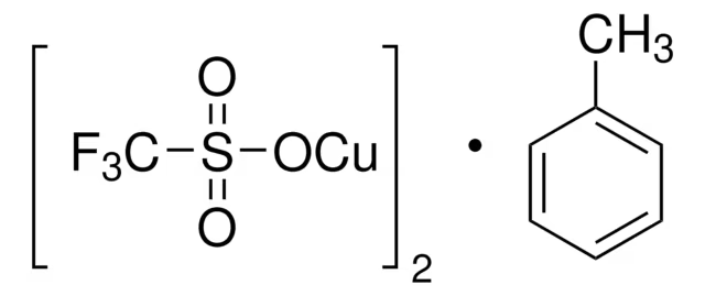 (CuCF<sub>3</sub>SO<sub>3</sub>)<sub>2</sub>·C<sub>6</sub>H<sub>5</sub>CH3 structure, CAS 48209-28-5