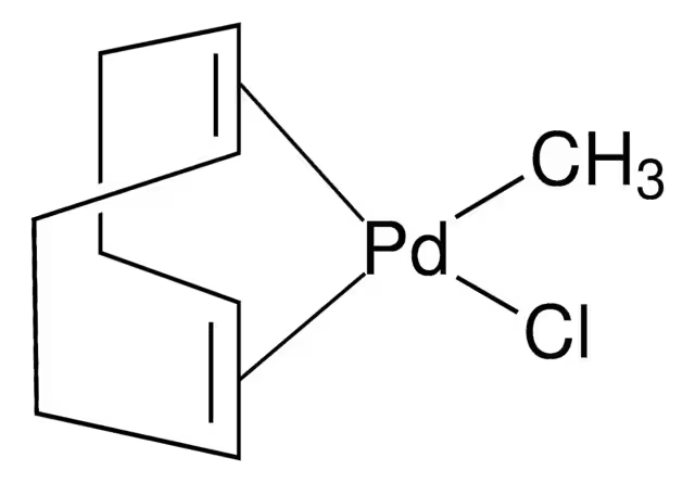 Chloro(1,5-cyclooctadiene)methylpalladium(II),97% structure, CAS 63936-85-6