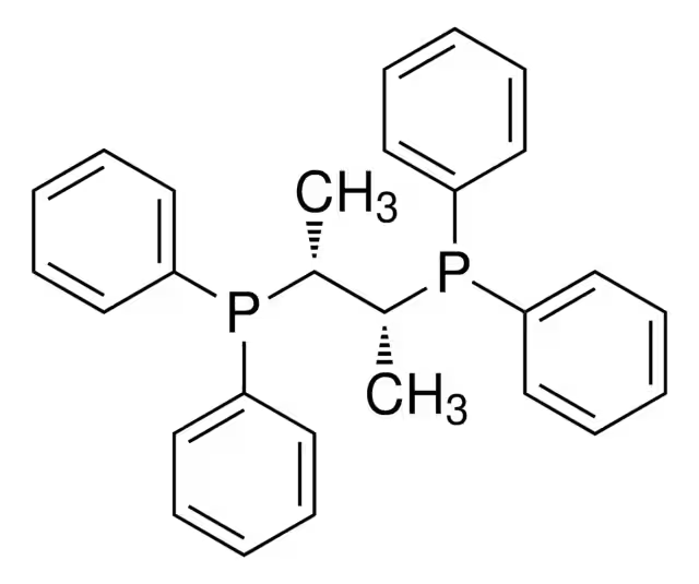 (2R,3R)-(+)-BIS(DIPHENYLPHOSPHINO)BUTANE structure, CAS 74839-84-2