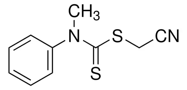 2-Cyanomethyl-N-methyl-N-phenyldithiocarbamate, min. 97% structure, CAS 76926-16-4