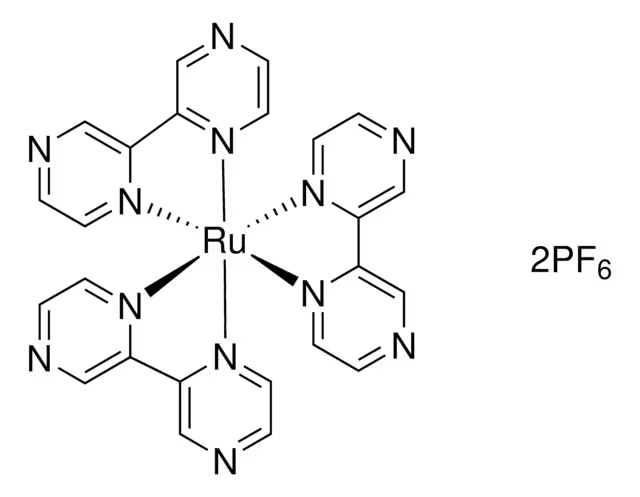 Tris(2,2'-bipyrazine)ruthenium(II) hexafluorophosphate structure, CAS 80907-56-8