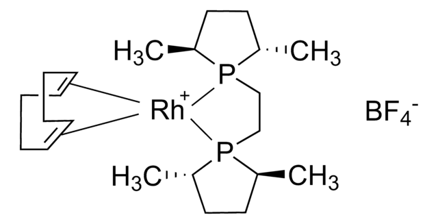 (+)-1,2-BIS((2S,5S)-2,5-DIPHENYLPHOSPHOLANO)ETHANE(1,5-CYCLOOCTADIENE)RHODIUM (I) TETRAFLUOROBORATE structure, CAS 849950-53-4