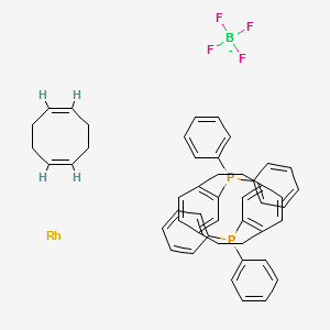 [Rh COD (R)-Phanephos]BF4, Rh 11.8% structure, CAS 849950-56-7