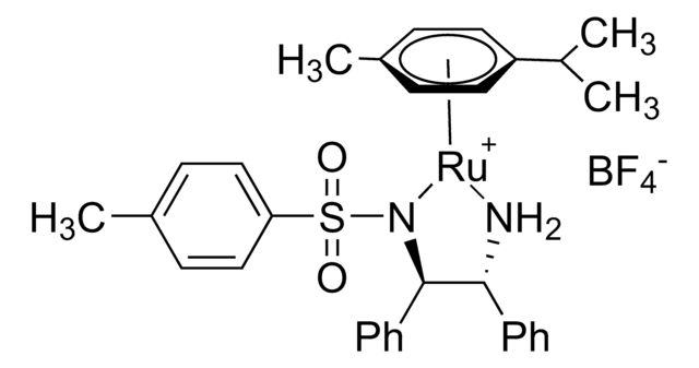 Chloro(p-cymene)[(1R,2R)-(-)-2-amino-1,2-diphenylethyl((methylsulfonylamido)]ruthenium(II) structure, CAS 1097730-63-6