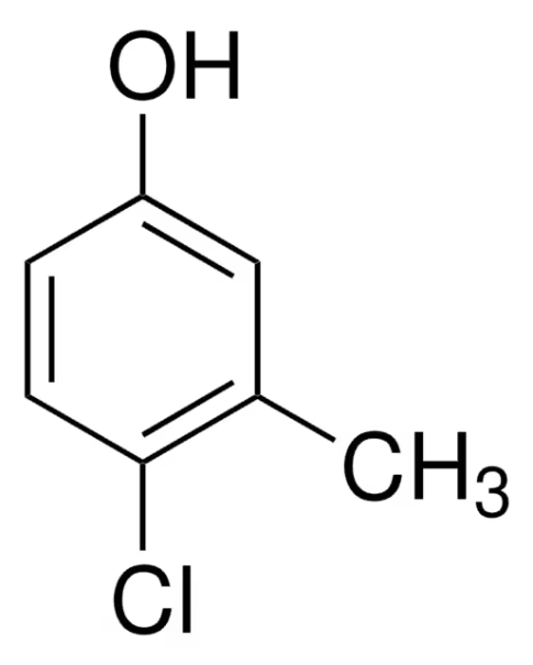 4-Chloro-3-methylphenol structure, CAS 鈥?9-50-7
