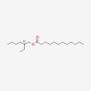 2-ethylhexyl laurate structure, CAS 20292-08-4