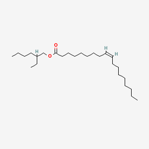 2-ethylhexyl oleate structure, CAS 26399-02-0