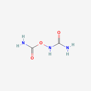 carbamoyloxyurea structure, CAS 4543-62-8