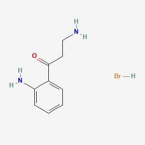 KYNURAMINE DIHYDROBROMIDE structure, CAS 304-47-2
