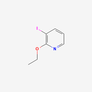 2-ETHOXY-3-IODO-PYRIDINE structure, CAS 766557-60-2
