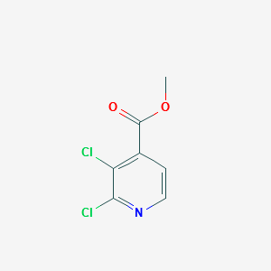 METHYL 2,3-DICHLOROISONICOTINATE structure, CAS 603124-78-3