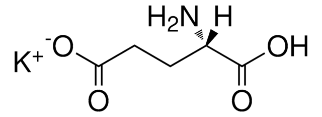L-GLUTAMIC ACID MONOPOTASSIUM SALT structure, CAS 19473-49-5