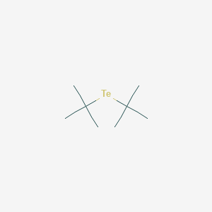 2-(tert-butyltellanyl)-2-methylpropane structure, CAS 83817-35-0