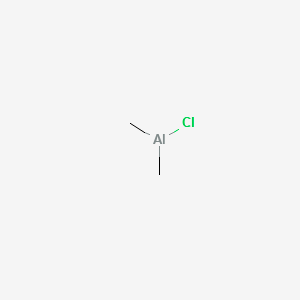 DIMETHYLALUMINUM CHLORIDE structure, CAS 1184-58-3