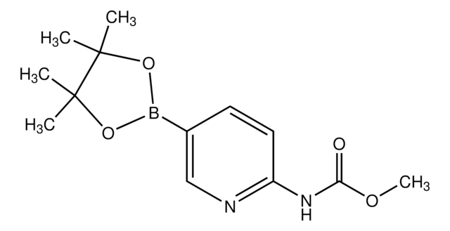 2-Methoxycarbonylaminopyridine-5-boronic acid, pinacol ester structure, CAS 1073372-02-7