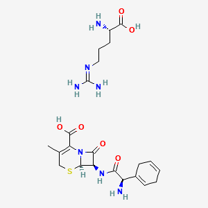 Cephradine L-arginine structure, CAS 85760-50-5