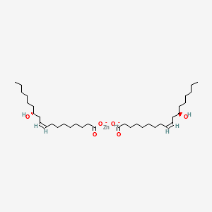zinc diricinoleate structure, CAS 13040-19-2
