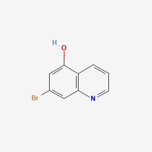 7-broMoquinolin-5-ol structure, CAS 1261677-80-8