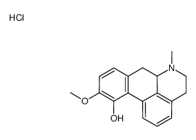 R(-)-APOCODEINE HYDROCHLORIDE structure, CAS 641-36-1