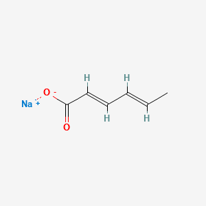 Sodium Sorbate structure, CAS 7757-81-5