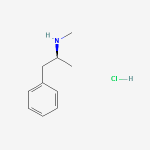 (+)METHAMPHETAMINE HYDROCHLORIDE structure, CAS 51-57-0