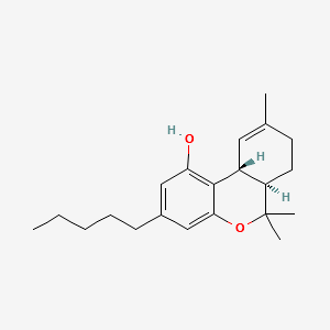 DELTA9-TETRAHYDROCANNABINOL structure, CAS 1972-08-3