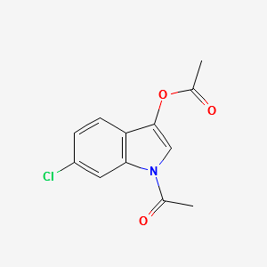 6-CHLOROINDOXYL-1,3-DIACETATE structure, CAS 108761-33-7