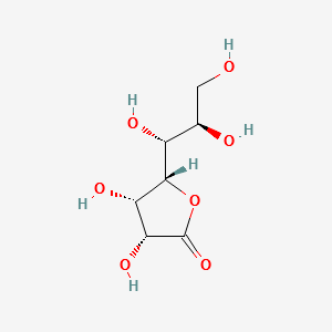 D-glycero-D-gulo-heptono-1,4-lactone structure, CAS 89-67-8