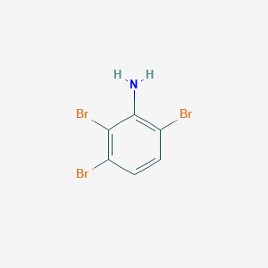 Benzenamine, 2,3,6-tribromo- structure, CAS 83054-89-1