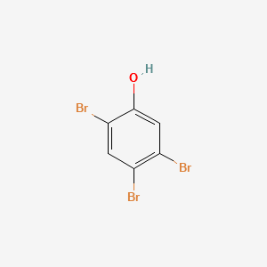 2,4,5-TRIBROMOPHENOL structure, CAS 14401-61-7