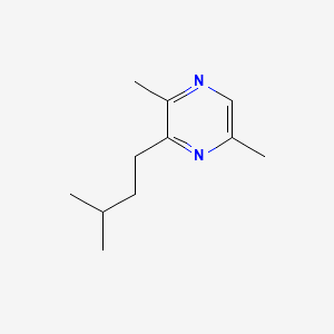isopentyldimethylpyrazine,2-isopentyl-3,6-dimethylpyrazine structure, CAS 18433-98-2