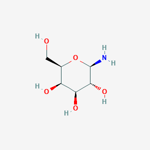 -D-Galactopyranosylamine structure, CAS 6318-23-6