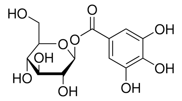 1-Galloyl-glucose structure, CAS 13405-60-2