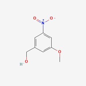 Benzenemethanol, 3-methoxy-5-nitro- (9CI) structure, CAS 354525-36-3