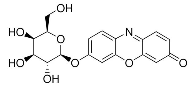 RESORUFIN BETA-D-GALACTOPYRANOSIDE structure, CAS 95079-19-9