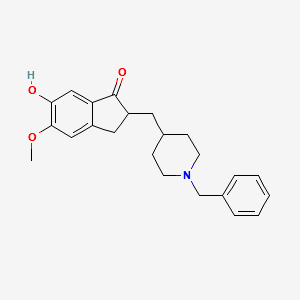 6-O-DESMETHYL DONEPEZIL structure, CAS 120013-56-1