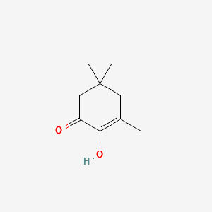 3,5,5-TRIMETHYLCYCLOHEXANE-1,2-DIONE structure, CAS 4883-60-7