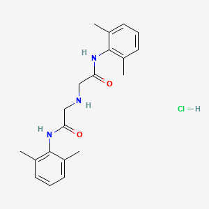 2,2'-IMinobis(N-(2,6-DiMethylphenyl)acetiaMide Hydrochloride structure, CAS 1135231-62-7