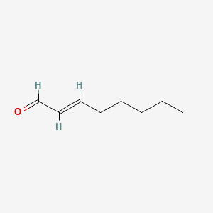 oct-2-enal structure, CAS 2363-89-5