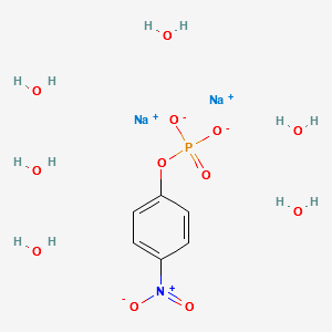 4-NITROPHENYL PHOSPHATE DISODIUM SALT HEXAHYDRATE structure, CAS 333338-18-4
