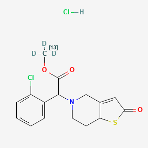 KCFLQPXPVKZERK-SPZGMPHYSA-N structure, CAS 1794713-84-0