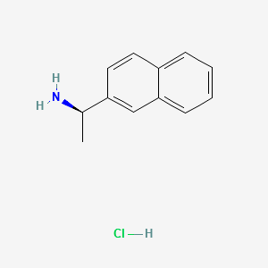 (R)-1-(naphthalen-2-yl)ethan-1-amine structure, CAS 82572-03-0
