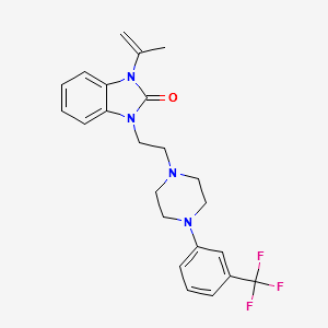 Flibanserin Impurity 9 structure, CAS 1971858-36-2