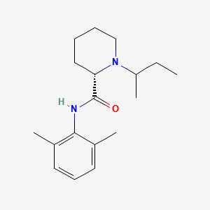 Bupivacaine Impurity 9 structure, CAS 2125995-24-4