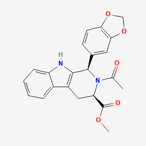 Tadalafil Impurity 23 structure, CAS 1598416-05-7