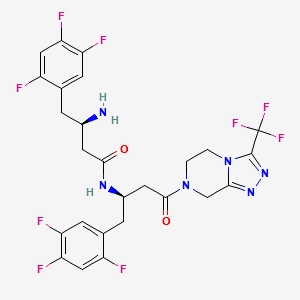 Sitagliptin Impurity 22 structure, CAS 2072867-07-1