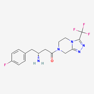 Sitagliptin Impurity 35 structure, CAS 945261-47-2