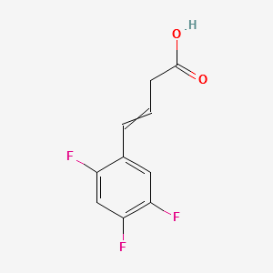 Sitagliptin Impurity 68 structure, CAS 1879926-11-0